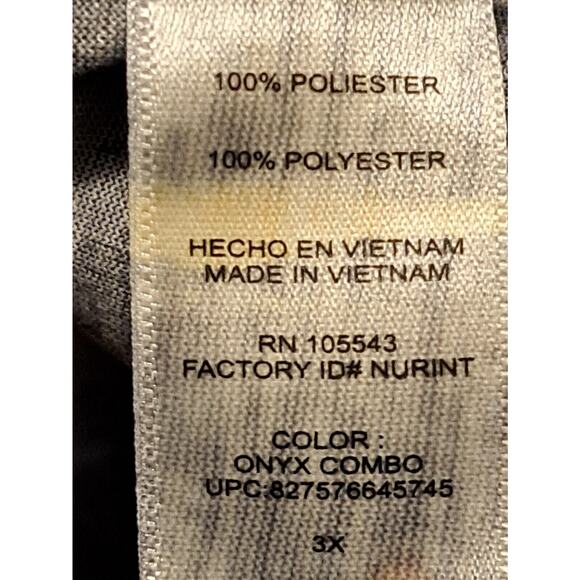 Women's Plus Daisy Fuentes T-Shirt 3X - Picture 9 of 9